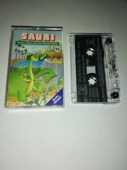 Sauri Folge 12 Dina und ein kleiner Dino Transparent mit Weißen Druck 133152 Kolibri